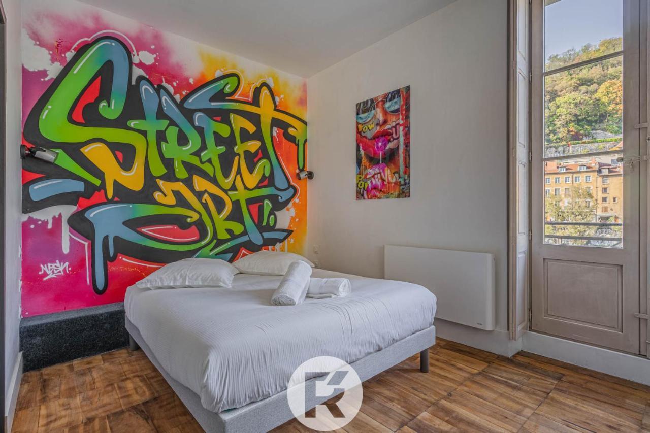 R'Apparts Studio Street Art Гренобль Экстерьер фото